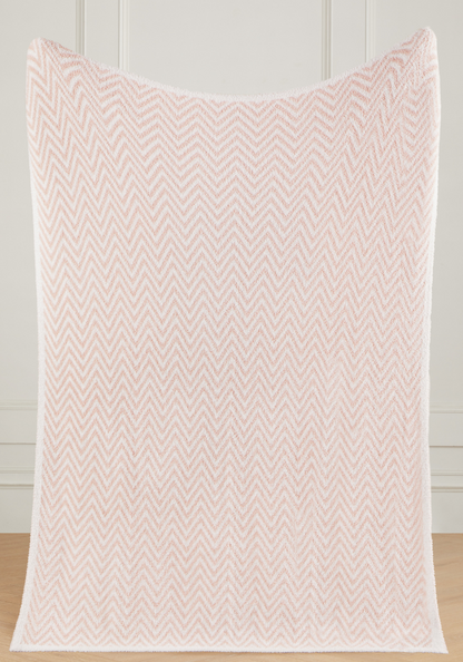 Chevron Buttery Blanket