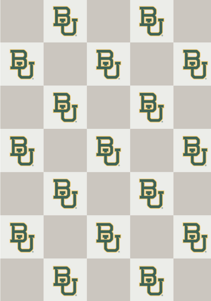 College Buttery Blanket- Neutral