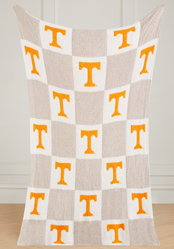 College Buttery Blanket- Neutral