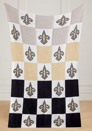 NFL Buttery Blanket- Ombre Check- All 32 Teams Offered!