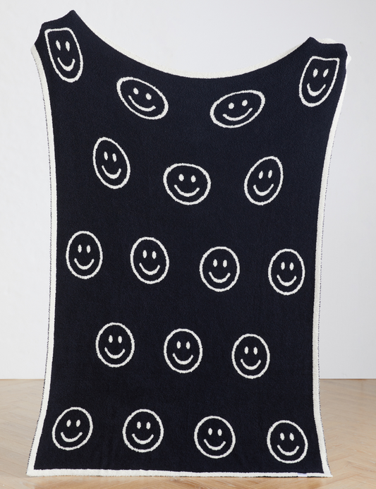 Smiley Buttery Blanket
