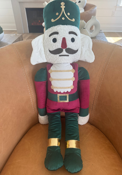 Nutcracker 3D Pillow- Pre Order Nov 30th