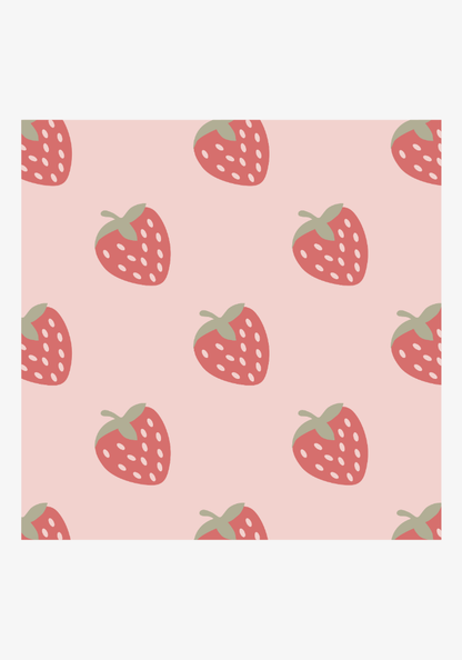 Strawberry Buttery Blanket- Receiving