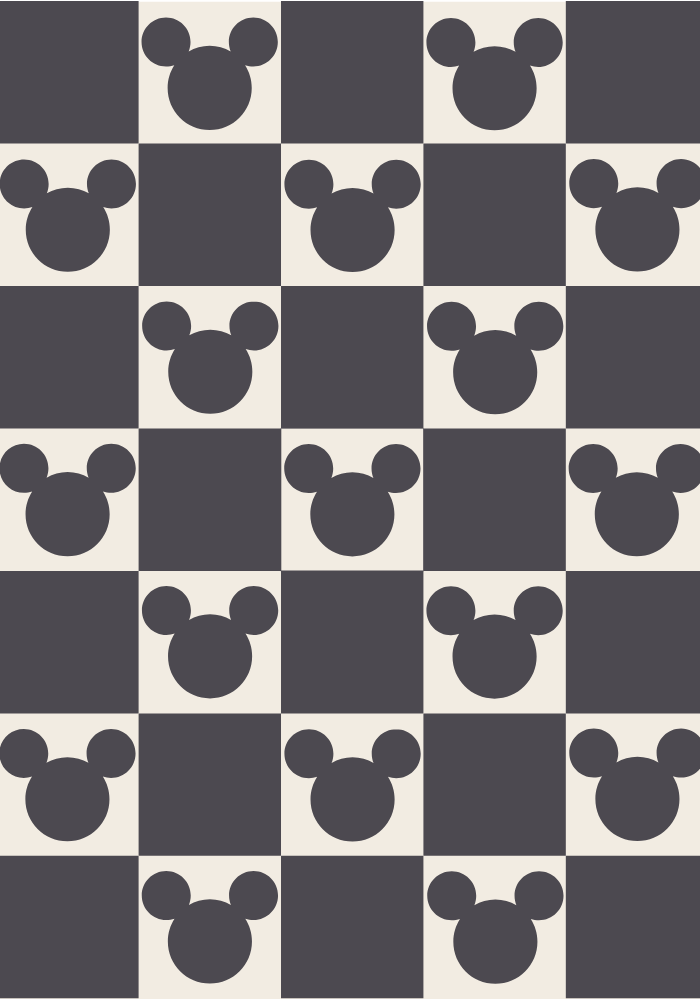 Mickey Checkered