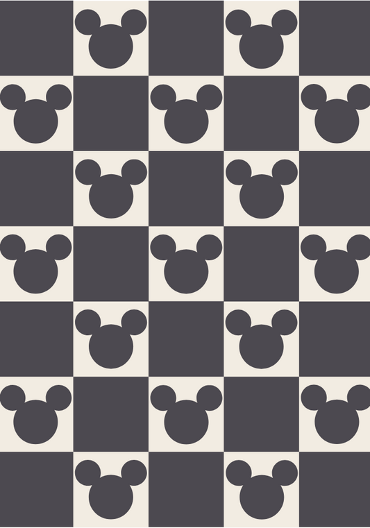 Mickey Checkered