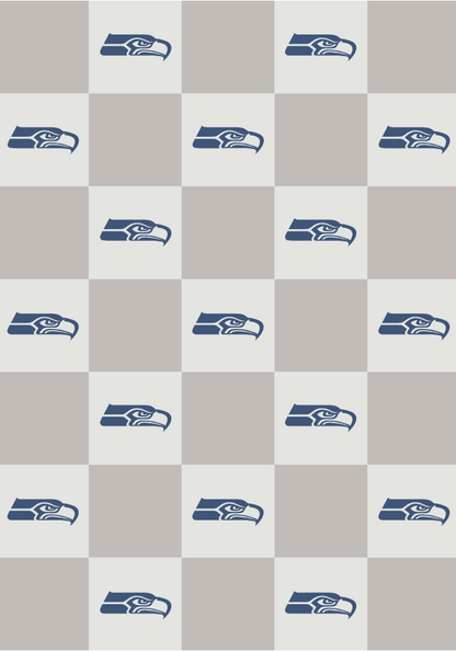 NFL Buttery Blanket- Neutral Check