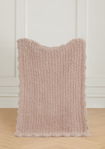 Sweet Scallop Buttery Blanket- Stroller