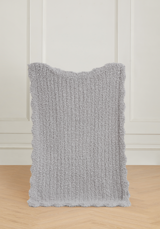 Sweet Scallop Buttery Blanket- Stroller