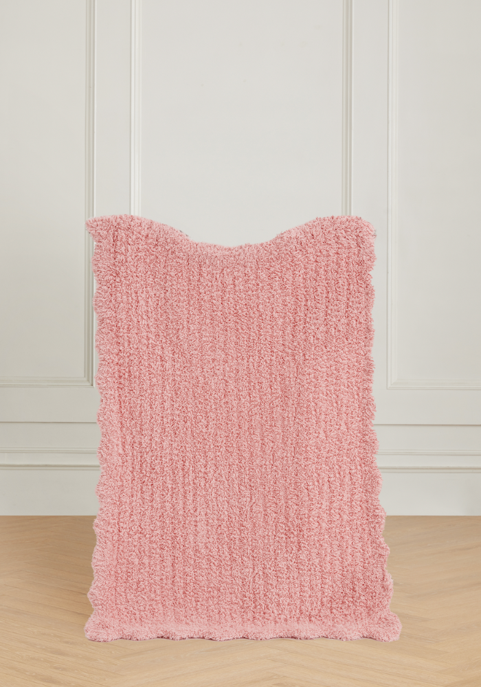 Sweet Scallop Buttery Blanket- Stroller
