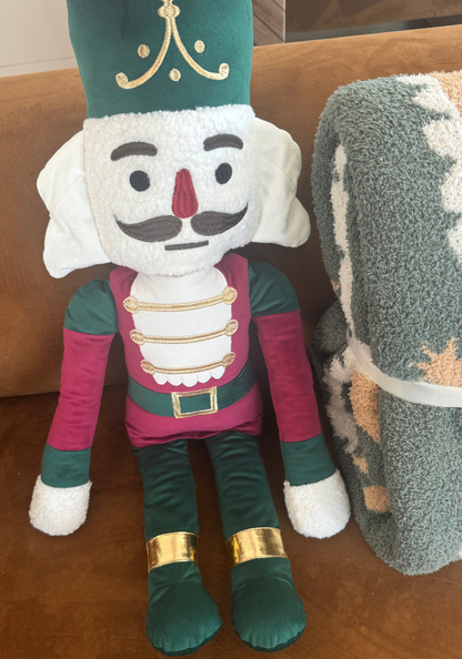 Nutcracker 3D Pillow- Pre Order Nov 30th