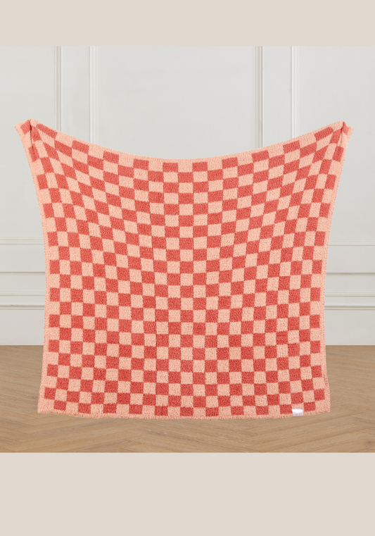 Checkered Receiving Buttery Blanket