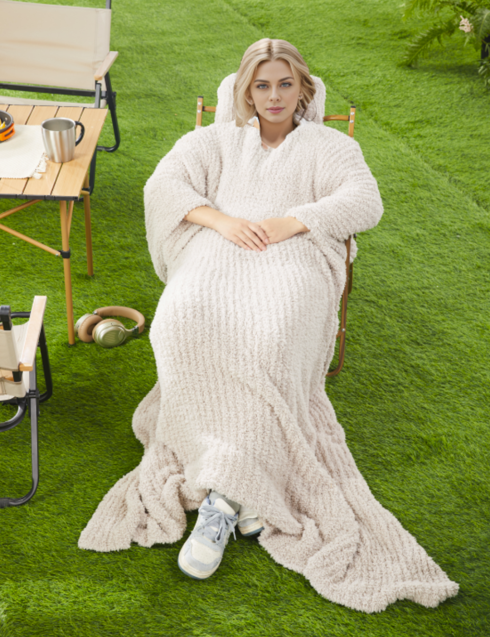 "On the Go" Blanket + Pillow