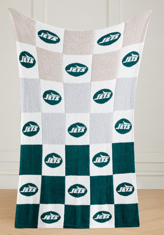 NFL Buttery Blanket- Ombre Check- All 32 Teams Offered!