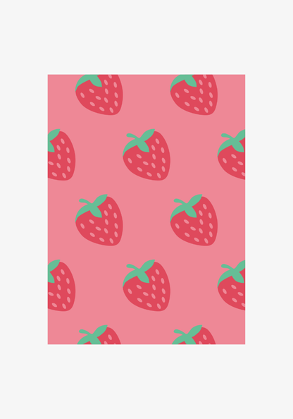 Strawberry Buttery Blanket- Stroller