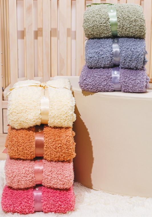 Dreamy Ribbed Blanket- Stroller