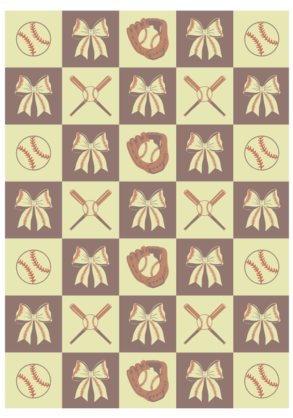 Softball Buttery Blanket- Pre Order Nov 14th