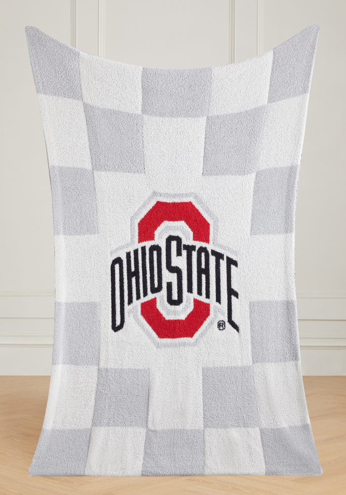 College Buttery Blanket- Neutral