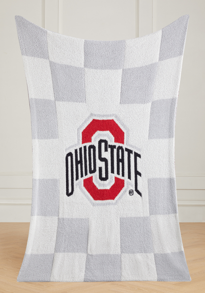 College Buttery Blanket- Neutral