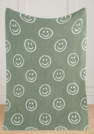 Smiley Buttery Blanket