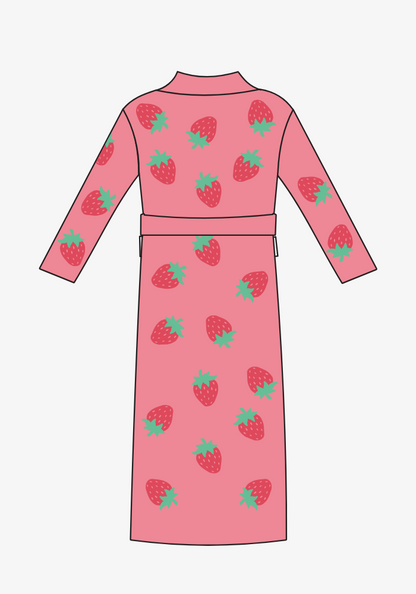 Strawberry Buttery Robe- Women's