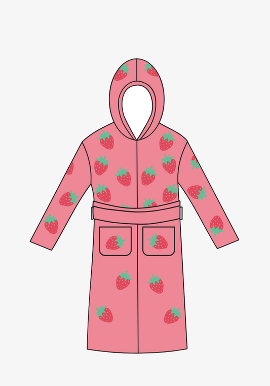 Strawberry Robe- Children's