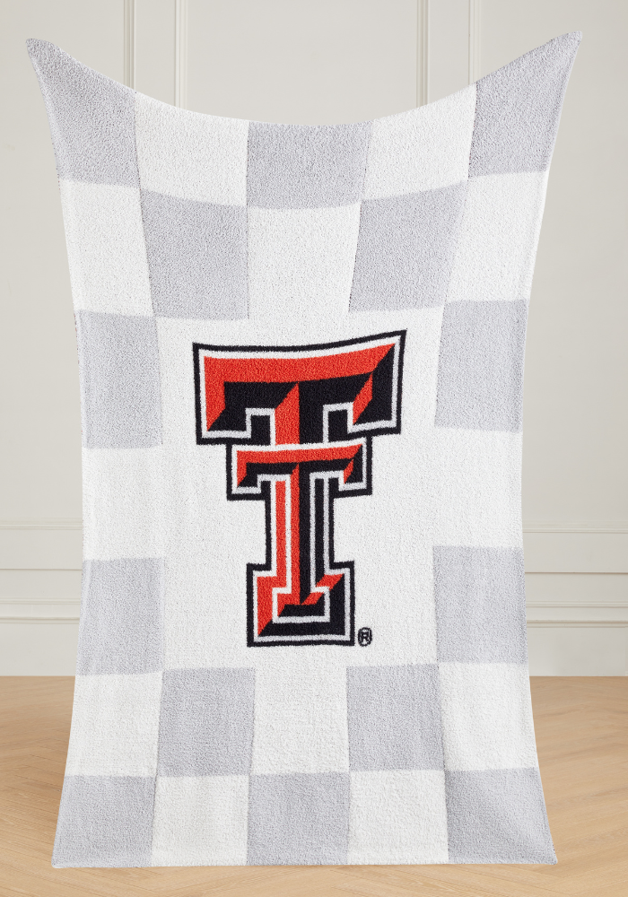 College Buttery Blanket- Neutral