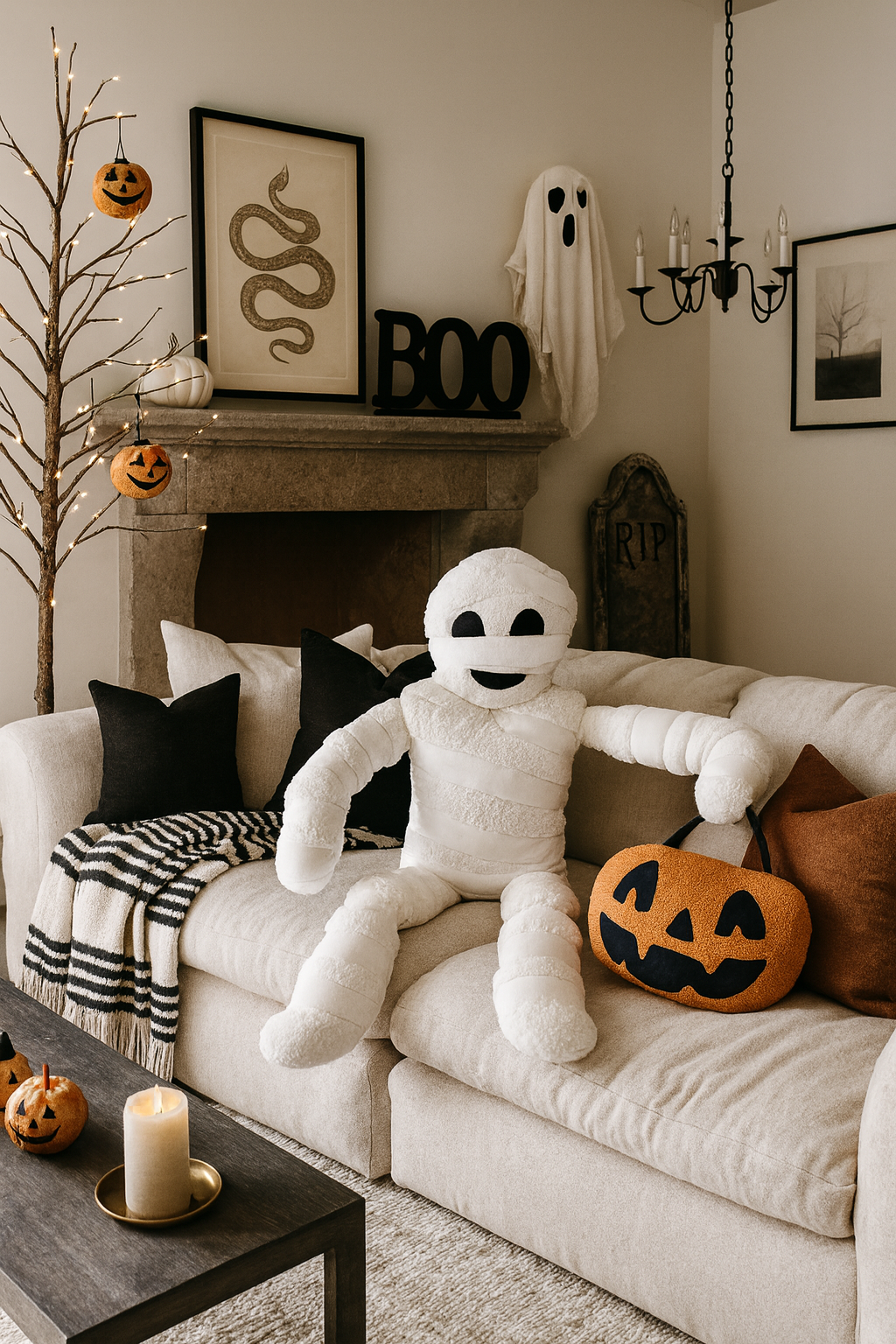 I am Mummy Trick or Treater 3D Pillow