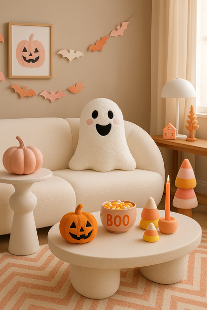 Blushing Ghouls 3D Pillow
