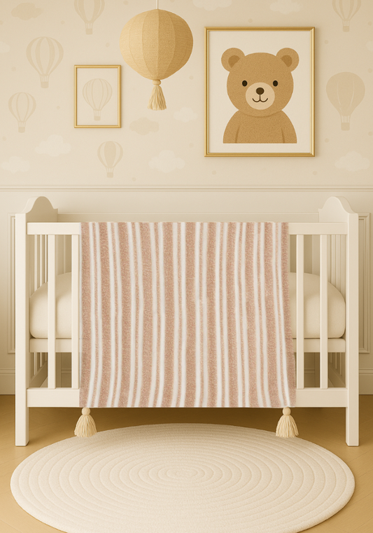 3D Stripe w/ Tassels- Receiving