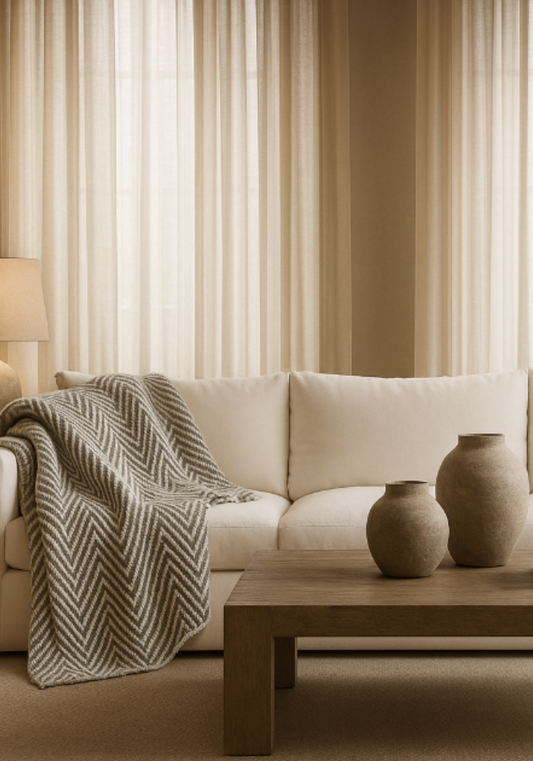 Chevron Buttery Blanket