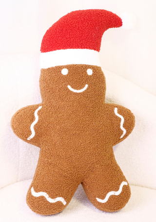 TSC x Amber Massey: 3D Gingerbread Man w/ Santa Hat