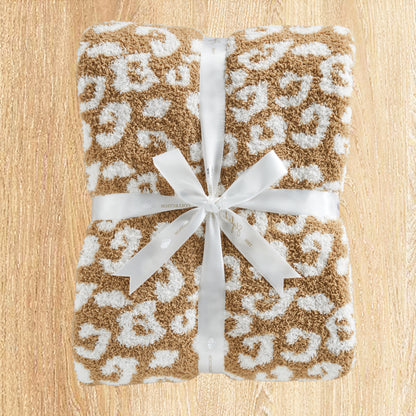 Leopard Buttery Blanket- Summer Weight