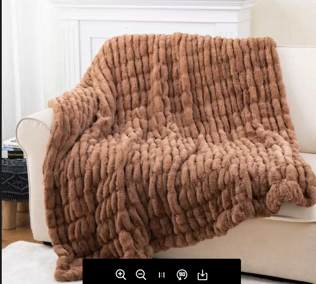 Checkered Buttery Blanket The Styled Collection