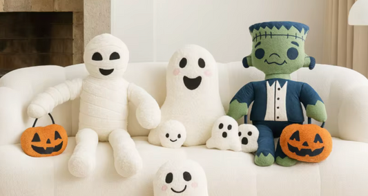 Blushing Ghouls 3D Pillow