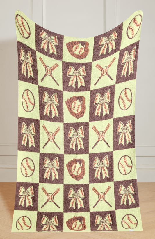 Softball Buttery Blanket