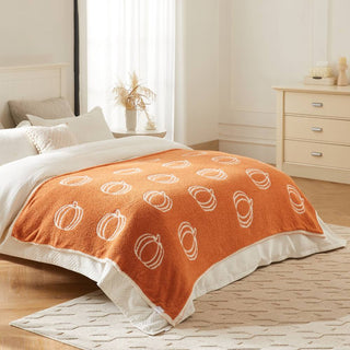 Pumpkin Buttery Blanket