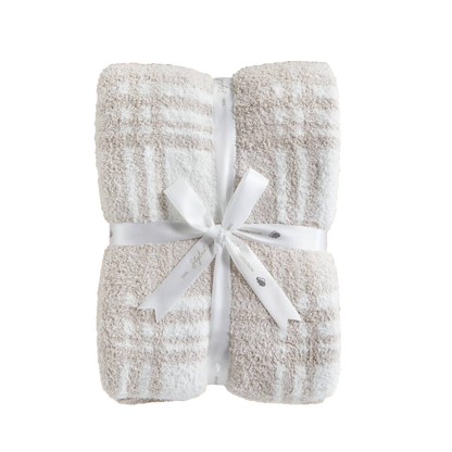 Windowpane Plaid Buttery Blanket