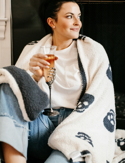 TSC X Tia Booth : Skulls Buttery Blanket