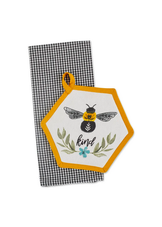 Bee Kind Pothoolder Set