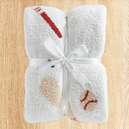Baseball Buttery Blanket