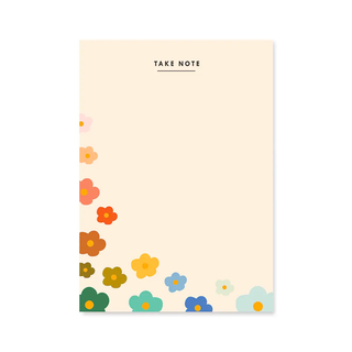 Mod Flower Notepad