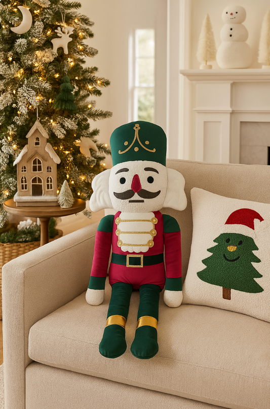 Nutcracker 3D Pillow- Pre Order Nov 30th
