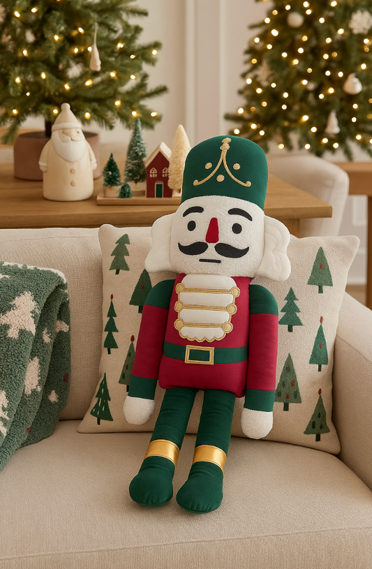 Nutcracker 3D Pillow- Pre Order Nov 30th
