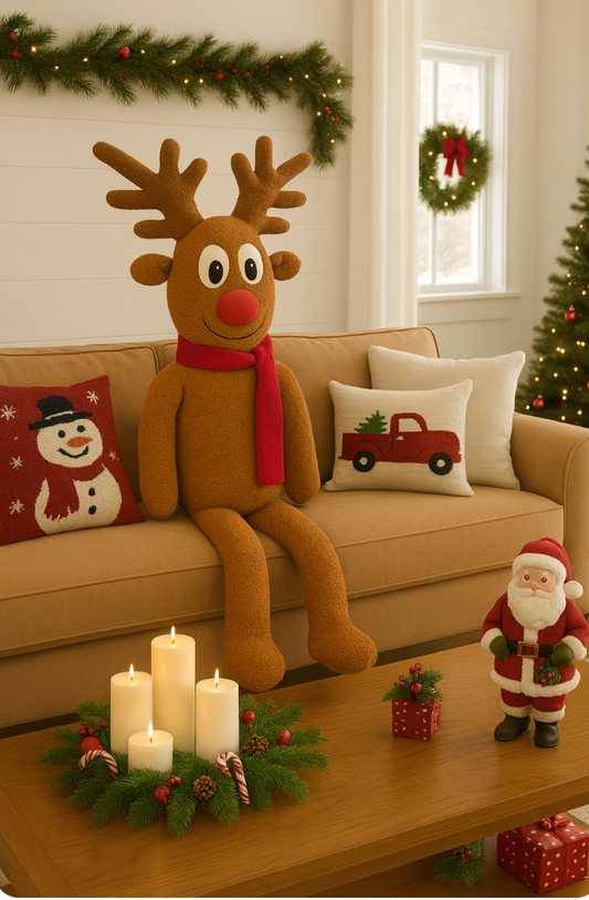 Rudy 3D Pillow- Pre Order Nov 30th