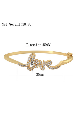 Endless Love Bangle- Demi Fine