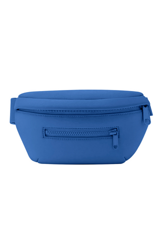 Neoprene Belt Bag- Cauliflower Blue