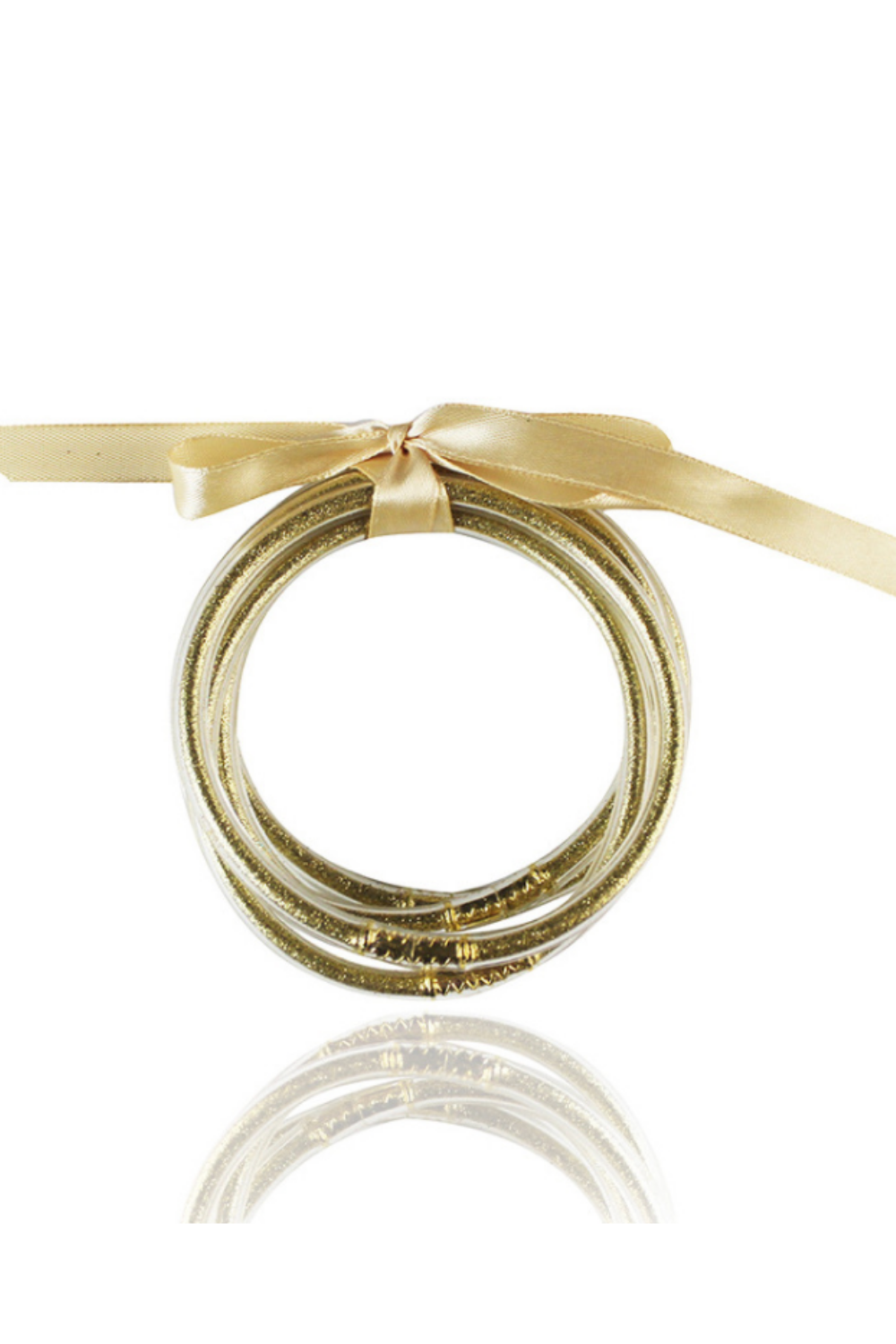 5pcs/set Buddhist Jonc Bracelet Rhinestone Luxe Bracelet Glitter Jelly  Bangle Silicone Crystal Bracelet for Women Girls - AliExpress