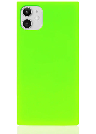 Quad Phone Case- Neon Green