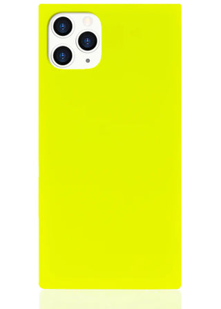 Quad Phone Case- Neon Yellow