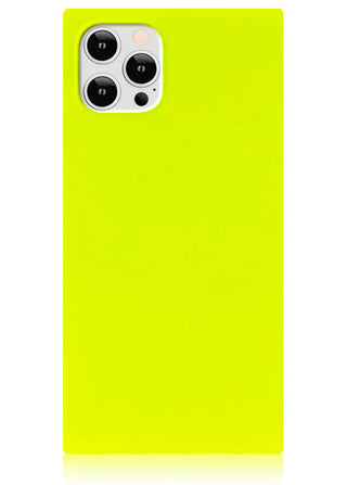 Quad Phone Case- Neon Yellow